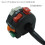 710004040 Interruptor de Controle de Guidão de Motocicleta 7/8 Polegadas 22 mm para Outlander Renegade 400-1000 2012-2017 Interruptor Multifuncional 3