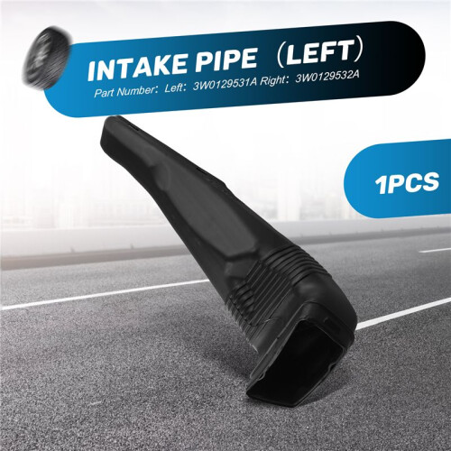Car Engine Intake Air Duct Intake Pipe for  Flying Spur 3W0129531A Left 1