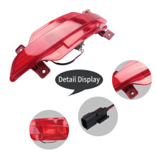 1 Pair High Quality Rear Fog Lamp Assembly Rear Brake Fog Lamp 605000282AA 605000283AA for Tiggo 7 PRO 2020-2021