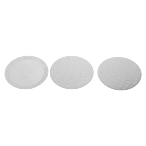 30 Pack Metal Reusable Coffee Filter Mesh for  Coffee Maker Espresso Maker, Silver 1