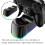 For Game Controller Charging Dual  Indicator Light Controller BlueLight Wireless Game Controller ChargingBase Part,B 2