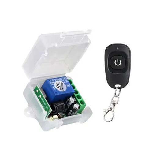 433Mhz Universal Wireless Remote Control   12V Relay Receiver Module Transmitter Learning Button Remote Control 1