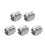 Stainless Steel G3/8 Threaded Inserts for Beer Tap Handle 5pcs 7
