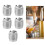 Stainless Steel G3/8 Threaded Inserts for Beer Tap Handle 5pcs 13