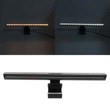 Bildschirm-Lichtleiste 10 W 420  99  53 mm Schwarz