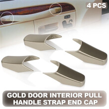Car Inner Door Handle Pull Strap End Caps for Town 2003-2011 Front Rear Left Right Interior Replacement