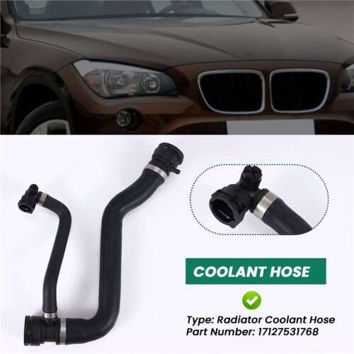 Engine Cooling System Radiator Coolant Hose Primary Radiator 17127531768 For- 1 E88 E82 3 E90 E91 E92 E93 2