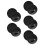 5Ensembles Supports Fer Pour Outil Alignement Direction Noir 4