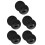 5Ensembles Supports Fer Pour Outil Alignement Direction Noir 5