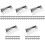 75Sheets White Smooth Aluminum Flower Wrapping Paper for Bouquets Gift 5