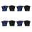 8Pièces Couches Sanitaires Polyester 4