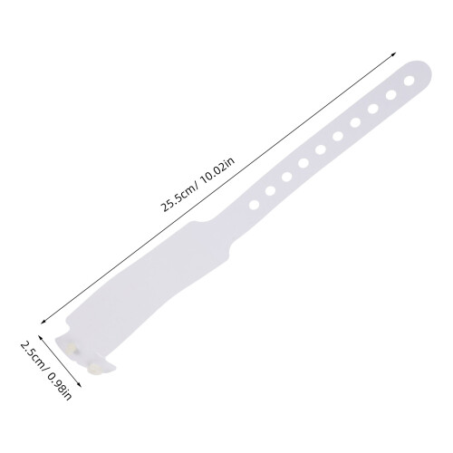 100Ud Brazaletes Médicos PVC Impermeables Para Pacientes 1