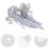 100Ud Brazaletes Médicos PVC Impermeables Para Pacientes 9