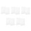 10Pièces Porte-Menu Transparent Double Face T Pour Commerce 6