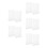10Pièces Porte-Menu Transparent Double Face T Pour Commerce 7
