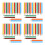 480Pcs Pre-Sharpened Mini Wooden Colored Pencils for Classroom Art 4