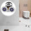 4Sets Glass Shower Door Rollers Silent Smooth Sliding Nylon Hardware 10