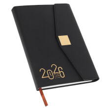 Planificateur Journalier Noir Anti-Trace Portable