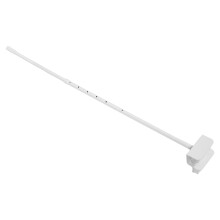 Sturdy White Infant Mosquito Canopy Rack with Adjustable Rings