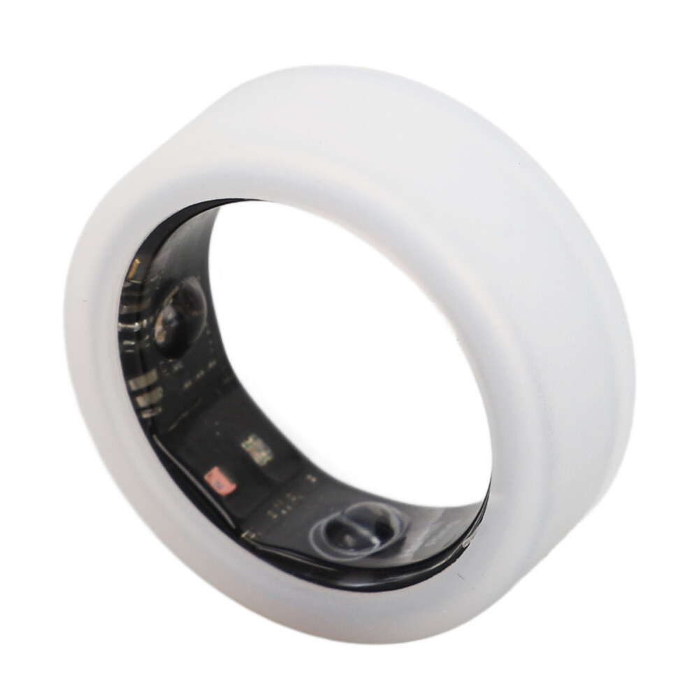 Silicone Smart Ring Cover Protector Elastic Fit Size 11-13 White 6901385873019