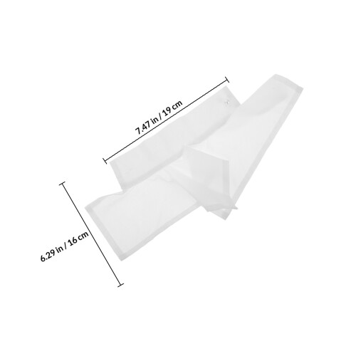 Manchettes Blanches Style En Polyester Pour 1