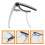 5Pcs Professional Silver Guitar Capo Clamp Adjustable Aluminum Alloy 11