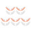 10Ensembles Outils Séparateurs D'orteils Souples En Silicone 6