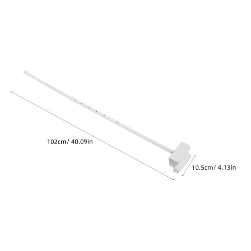 Sturdy White Infant Mosquito Canopy Rack with Adjustable Rings 1