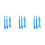 3Sets Stained Glass Foiling Tool Set Plastic Hand Foiler for DIY Craft 9