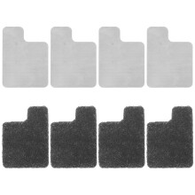 4Pairs Reusable Carbon Magnesium Sheets for School Science Experiment