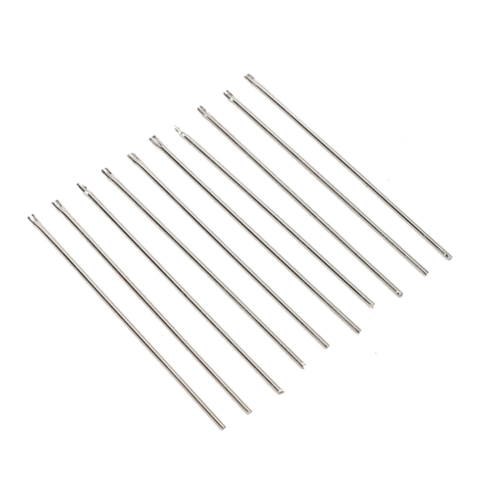 Doll Making Rerooting Needles 10pcs 0.8mm Hair Knitting Tools for Fine Crafting