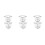 6Pcs Foldable Telescopic Fishing Net with Triangular Net Head Black 10