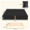 (M) AIYAPLAY Sandbox Cover, Square Sandpit Cover with Drawstring & Elastic Band 3