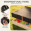 (M) AIYAPLAY Sandbox Cover, Square Sandpit Cover with Drawstring & Elastic Band 5