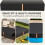 (M) AIYAPLAY Sandbox Cover, Square Sandpit Cover with Drawstring & Elastic Band 8