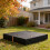 (L) AIYAPLAY Sandbox Cover, Square Sandpit Cover with Drawstring & Elastic Band 9