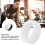 Silicone Ring Cover for Size 11-13, White, Scratch-Resistant Protection 3