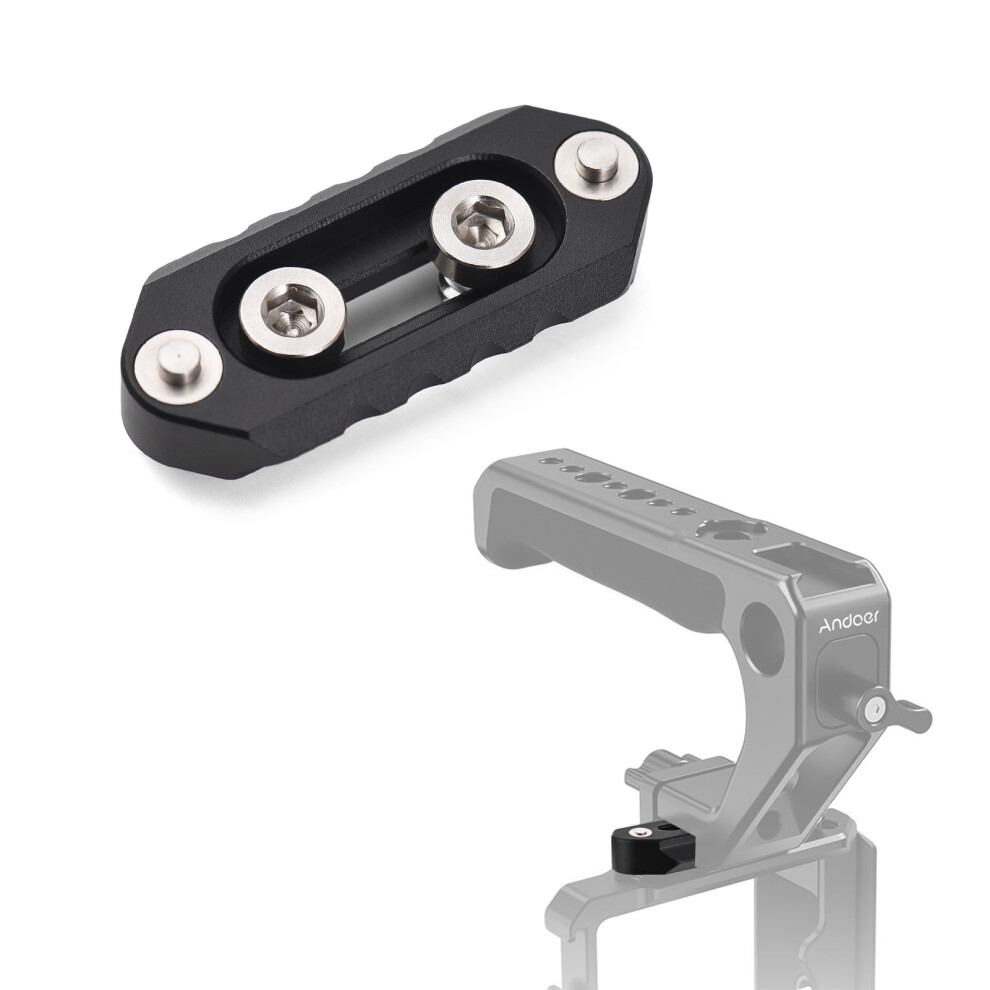 Quick Release Aluminum Nato Rail 4.9Cm/1.9In Mini Safety Rail For Camera Cages 4901391177097