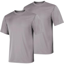 Hanes Men T-Shirt Pack of 2 (L) Graphite