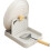 (Creamy White) Foldable Pot Cover Rack, Space-Saving Spoon Holder 8