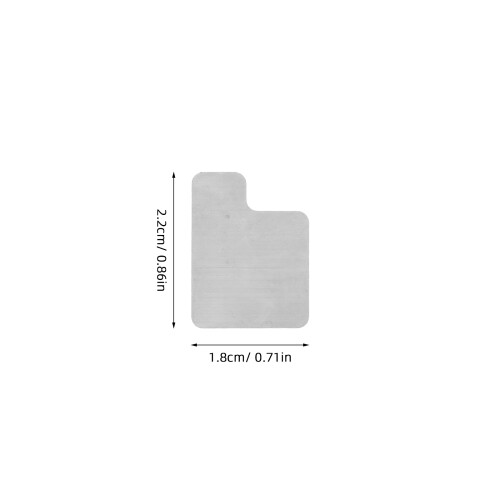 4Pairs Reusable Carbon Magnesium Sheets for School Science Experiment 1