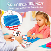 Math Flash Cards with Rings - Add, Subtract, Multiply, Divide