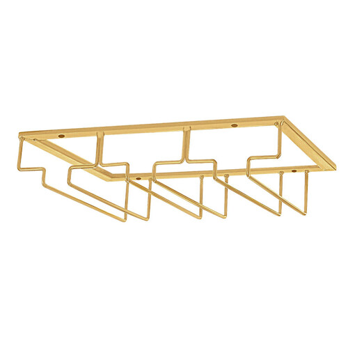 (3 Row) Under Cabinet Wine Glass Rack - 50 chars 1