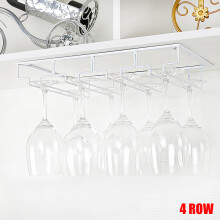 (4 Row) Under Cabinet Wine Glass Rack - 50 chars