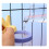 Leakproof 550ml Plastic Pet Cage Water Bottle 6