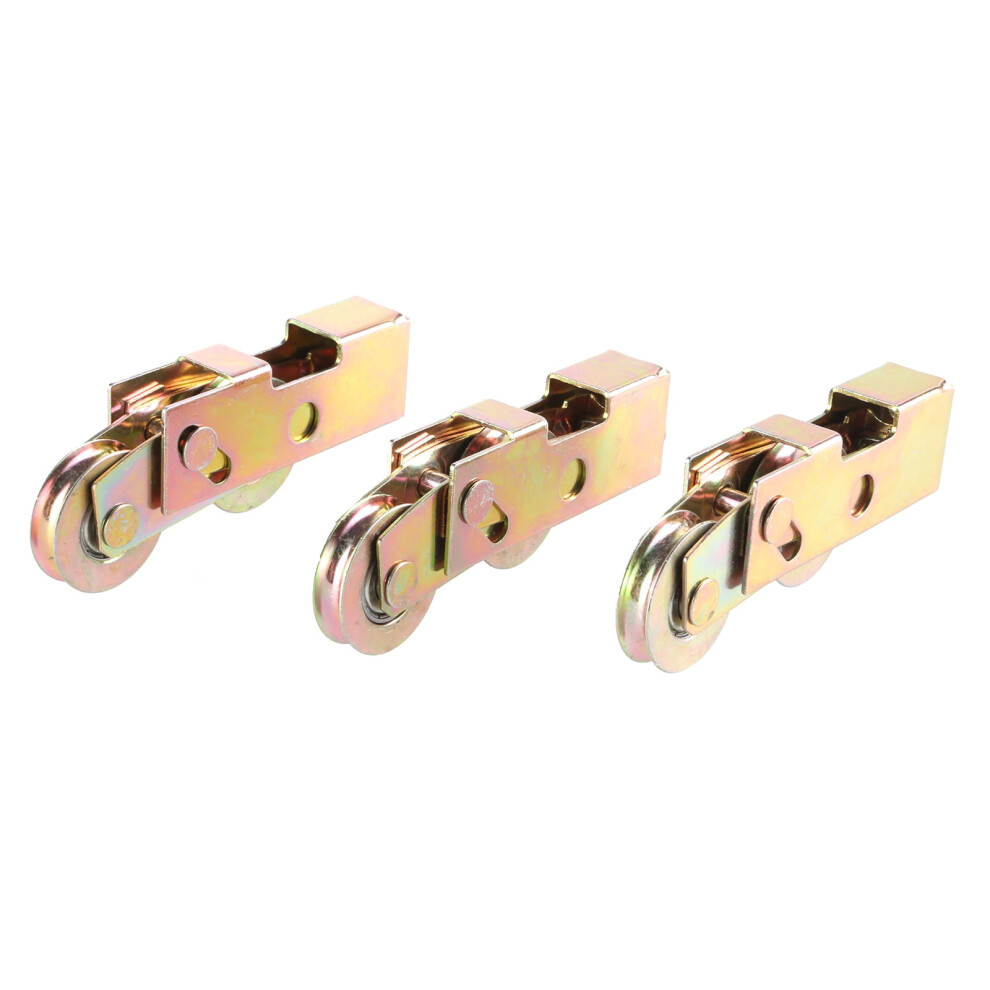 3Pcs Patio Door Roller Assembly Aluminum Sliding Glass Door Rollers Set Glidings Door Roller Assemblies For House 9353595518100
