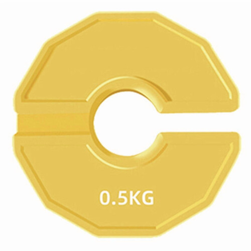 Gym Micro Dumbbell Plates Rubber 0.5kg4pcs 1