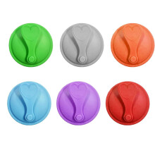 6PCS Soda Can Lids Covers Silicone Caps Fresh Keeping Reusable Beer Coke