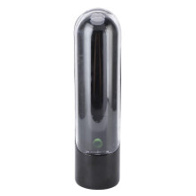 Herb Saver – Transparent, Pressure‑Resistant Keeper for Fresh Asparagus, Parsley & More – 9.82.6in, Black
