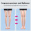 (35 36) Orthotic Insoles for Pronation Relief - EVA Support 5